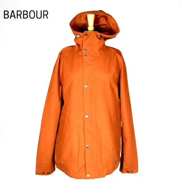 Barbour charlie jacket orange online